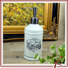 victorian style ceramic soap dispenser